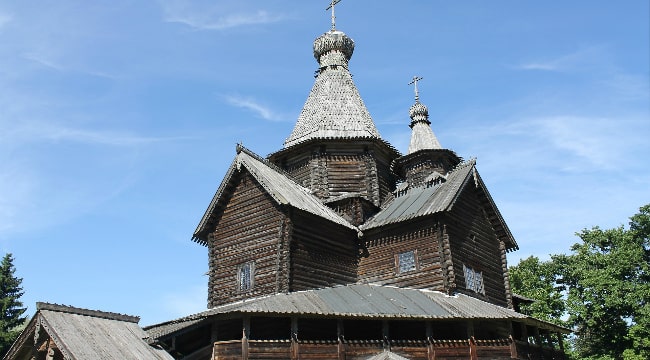 Velikiy Novgorod Wooden Church